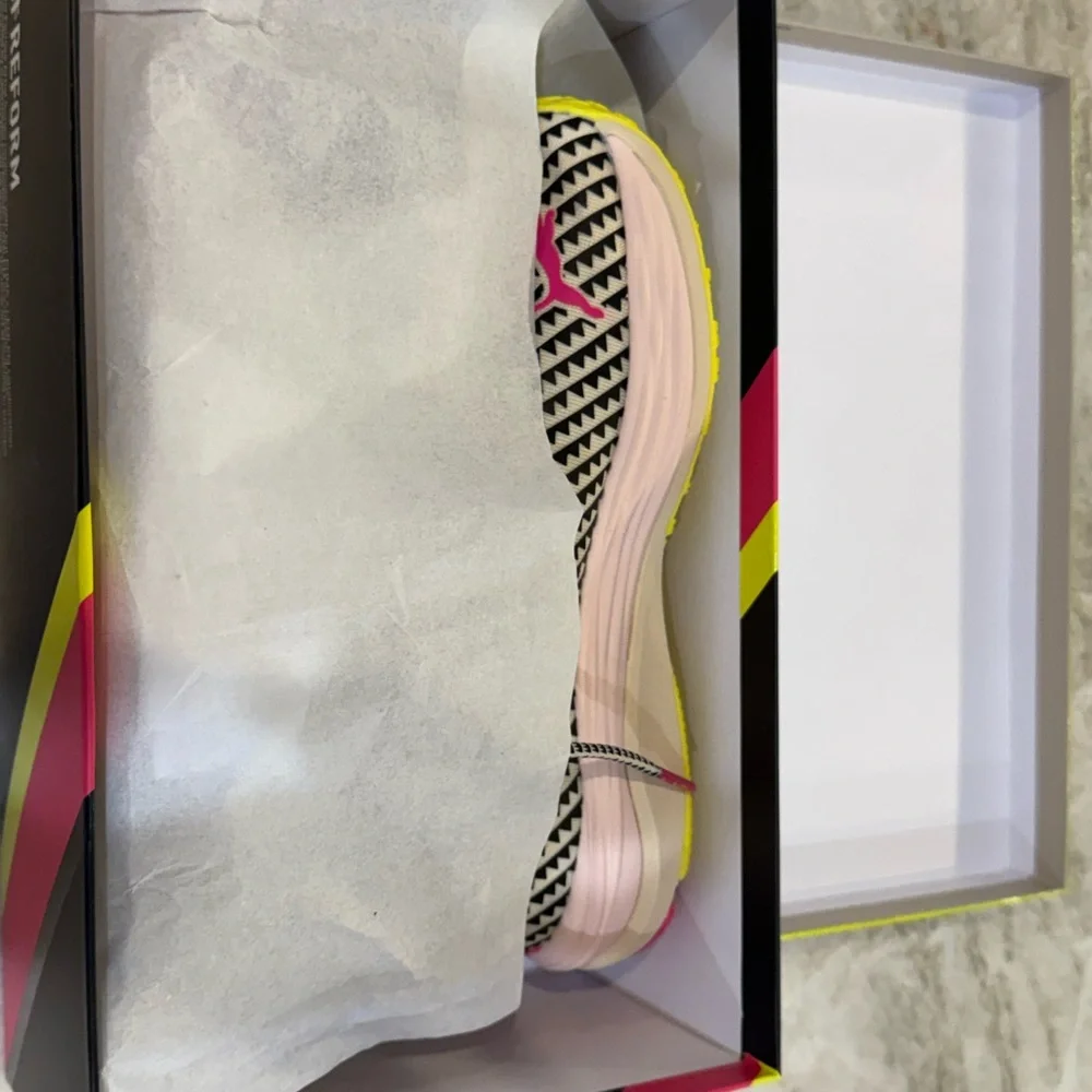 PUMA Womens Lemlem X Velocity Nitro 2 Running Sneakers Shoes